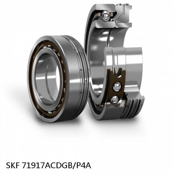 71917ACDGB/P4A SKF Super Precision,Super Precision Bearings,Super Precision Angular Contact,71900 Series,25 Degree Contact Angle