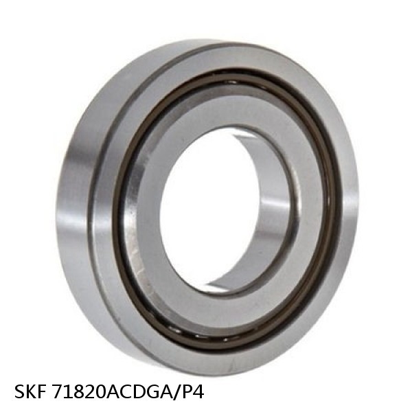 71820ACDGA/P4 SKF Super Precision,Super Precision Bearings,Super Precision Angular Contact,71800 Series,25 Degree Contact Angle