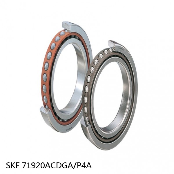 71920ACDGA/P4A SKF Super Precision,Super Precision Bearings,Super Precision Angular Contact,71900 Series,25 Degree Contact Angle