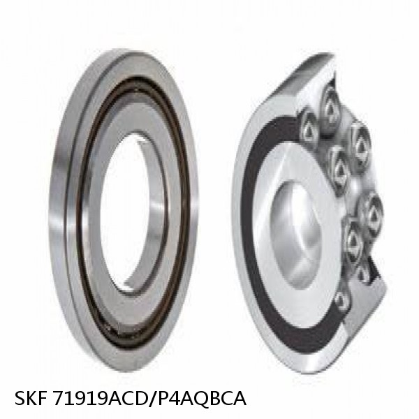 71919ACD/P4AQBCA SKF Super Precision,Super Precision Bearings,Super Precision Angular Contact,71900 Series,25 Degree Contact Angle