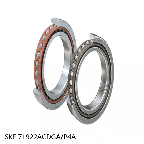 71922ACDGA/P4A SKF Super Precision,Super Precision Bearings,Super Precision Angular Contact,71900 Series,25 Degree Contact Angle