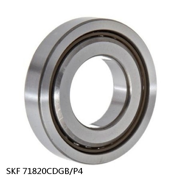 71820CDGB/P4 SKF Super Precision,Super Precision Bearings,Super Precision Angular Contact,71800 Series,15 Degree Contact Angle