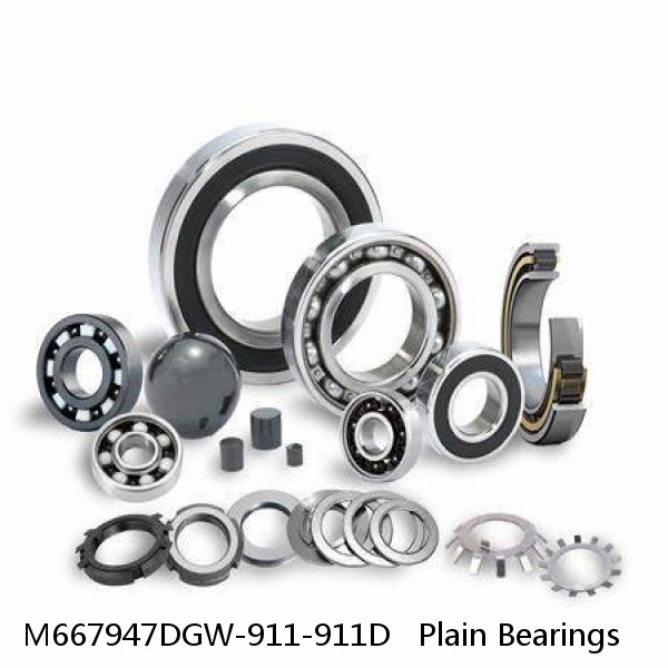 M667947DGW-911-911D   Plain Bearings